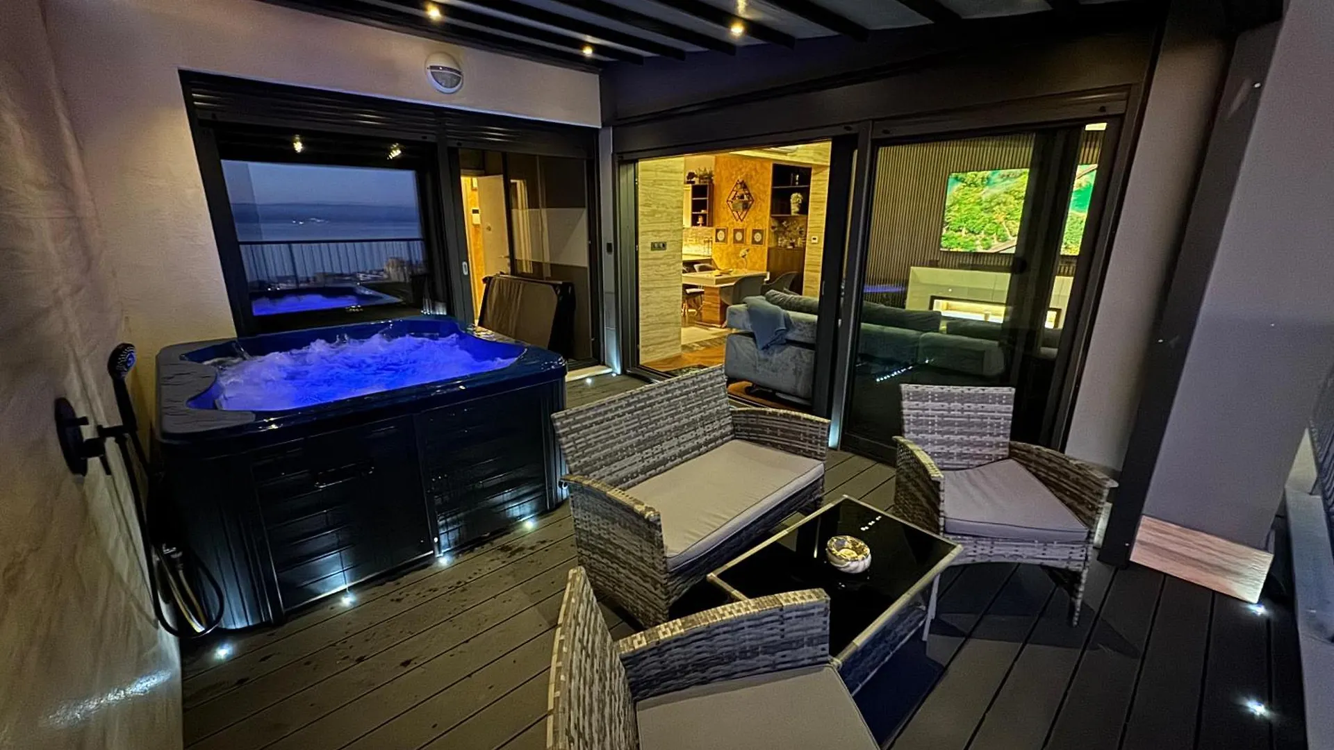 Apartmán Magic View Luxury Penthouse With Jacuzzi And Sea View Split