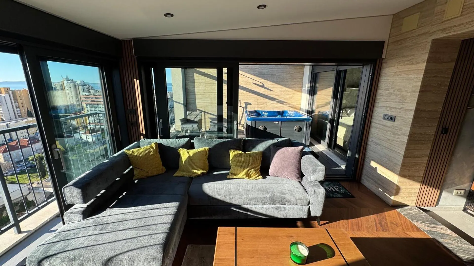 Apartmán Magic View Luxury Penthouse With Jacuzzi And Sea View Split